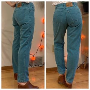 Vintage orange label Levi’s jeans